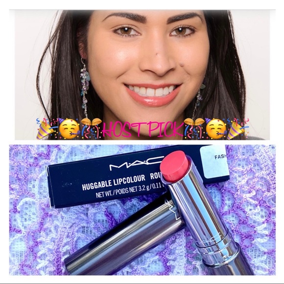 🎉HP🎊 NIB “FASHION FORCE” Huggable Lipcolour Gel Gloss Semi Opaque Coral - Picture 3 of 16